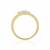 diamond Ring-Elegant style-0.23cts diamond ring-18kt yellow gold-Anniversary gift