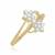 pressure set diamond ring-18kt yellow gold-Anniversary ring-gift to love