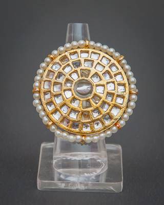 Ethnic jadau kundan ring 1
