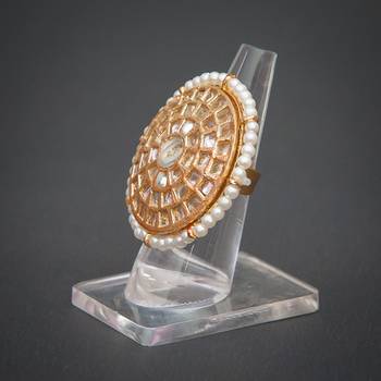 Ethnic jadau kundan ring 2