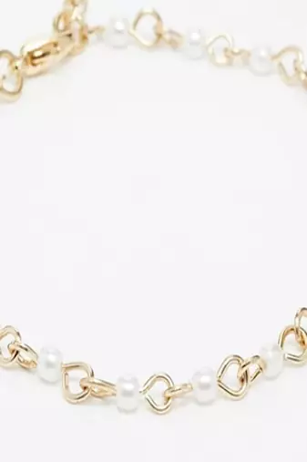 Designer Pearl Stone Simple Adjustable Bracelet