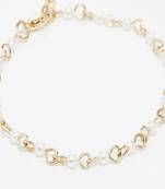 Designer Pearl Stone Simple Adjustable Bracelet