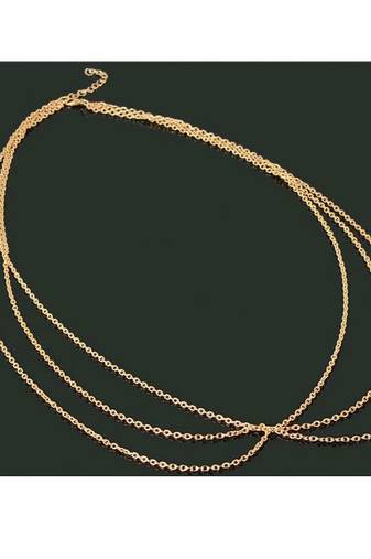 Hot Double Crossover Waist Belt Belly Body Chain Jewelry