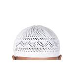 Brand new mens islamic prayer cap muslim topi skull hat kufi style head