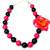 Colourful beads necklace 