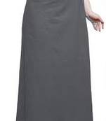 Grey cotton plain cotton petticoat