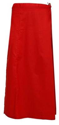 Red cotton plain cotton petticoat 1