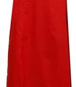 Red cotton plain cotton petticoat