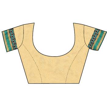 Turquoise georgette plain georgette sarees 5