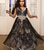 Multi Color Gown Partywear Style Kaftan