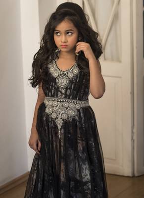 Multi Color Gown Partywear Style Kaftan 2