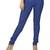 Blue Cotton Printed Cotton Lycra leggings