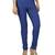Blue Cotton Printed Cotton Lycra leggings