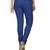 Blue Cotton Printed Cotton Lycra leggings