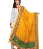 Yellow Designer Dupatta