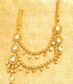 Designer kundan double juda waist belt kamarband ethnic wedding jewellery