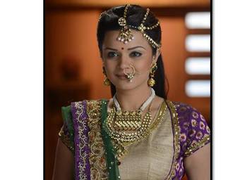 Royal Rajwadi Maharana Pratap Necklace set with studded American Diamond & Pearl drops 2