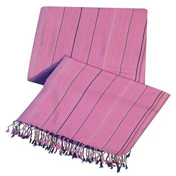 Purple  Viscose Islamic Style Stole Daily Wear Arabian Hijab 3