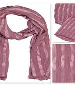 Pink  Satin Islamic Style Stole Daily Wear Arabian Hijab