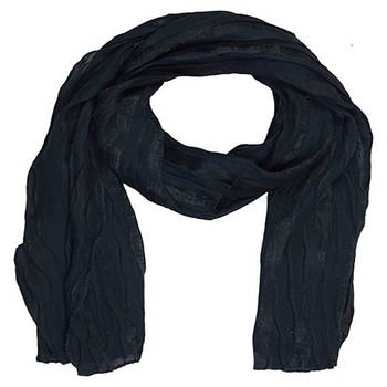 Blue  Satin Islamic Style Stole Daily Wear Arabian Hijab 2