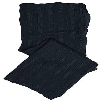 Blue  Satin Islamic Style Stole Daily Wear Arabian Hijab 3