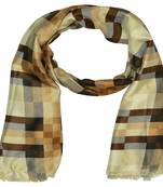 White  Cotton Islamic Style Stole Daily Wear Arabian Hijab