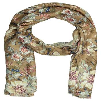 Brown  Cotton Islamic Style Stole Daily Wear Arabian Hijab 2