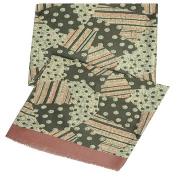Grey  Cotton Islamic Style Stole Daily Wear Arabian Hijab 2