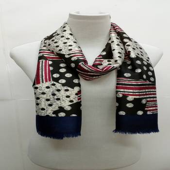White  Cotton Islamic Style Stole Daily Wear Arabian Hijab 3