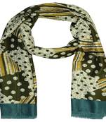 White  Cotton Islamic Style Stole Daily Wear Arabian Hijab