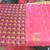 Multicolor printed synthetic saree with blouse