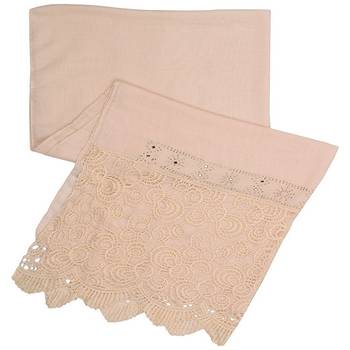 White Cotton Islamic Style Stole Daily Wear Arabian Hijab 2