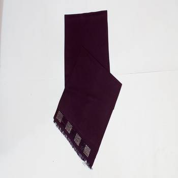 Purple  Cotton Islamic Style Stole Daily Wear Arabian Hijab 1