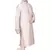 Men's Cream  Kurta With Nehru Collar Withintricate Cording  And Pleating i.e Chatai Effect With Gundi Buttons