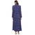 Vedic Apparel Womens Long Dark Blue Shrug