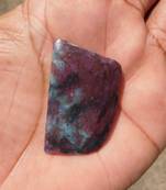 94.35 Cts Royal Splendid River Plum Jasper 43X27X5 Mm Loose Slab Gemstone