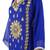 Blue Zari Stone Work Georgette Islamic Style Maxi PartyWear Kaftan