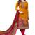 Multicolor Printed Synthetic Unstitched Combo Salwar Kameez With Dupatta