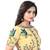 Golden Banglori Silk Readymade embroidery designer blouse