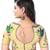 Golden Banglori Silk Readymade embroidery designer blouse