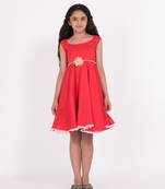 Fit & Flare Dress With Pearl Detail