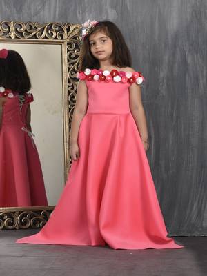Floral Embellished Gown 1