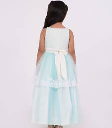 Frilly Gown With Floral Panels