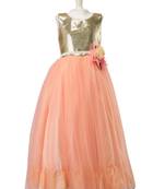 Shimmer Dress With Bow Details kids frock