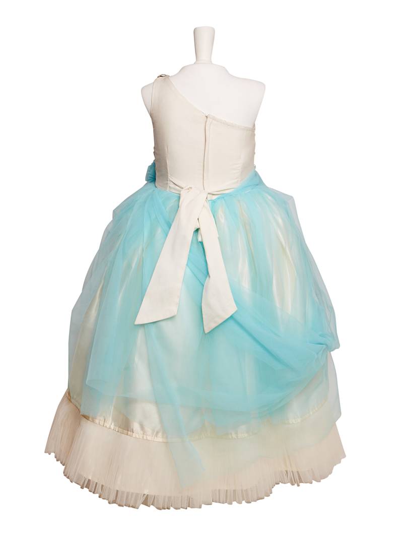 One Shouldered Princess kids wear dress
