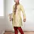 Gold Art Silk Kids Kurta Pyjama For Boys
