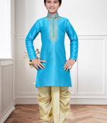 Feeroze Art Silk Kids Kurta Pyjama For Boys