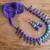 Tribal thread necklace