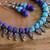 Tribal thread necklace