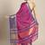 Pink Woven Banarasi Cotton Silk Zari Border Saree With Blouse